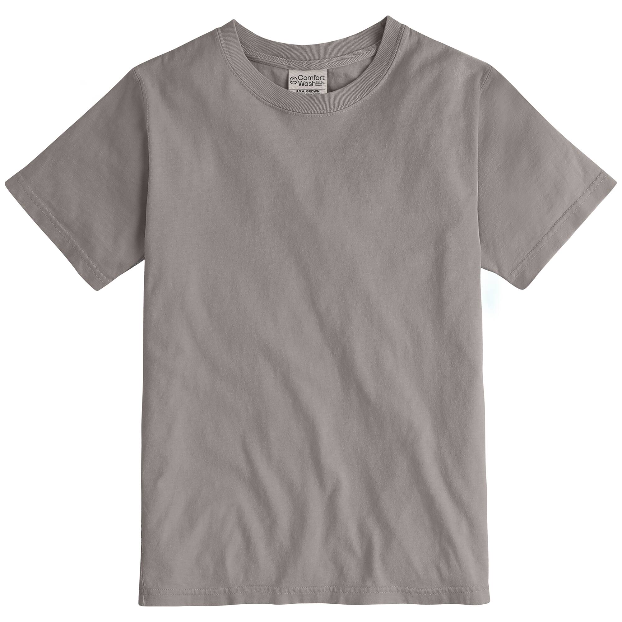 Hanes Boys X-Small Comfort Wash Garment Dyed Tee